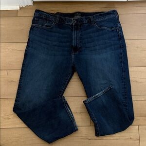 Lucky Brand Men’s Dark Blue Straight Jeans